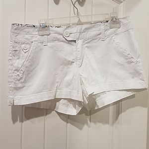 White shorts
